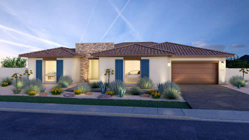 Palo Verde Plan 7051 floor plan in Domaine at Waterston by Maracay Homes Gilbert AZ 85298