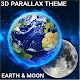 Download 3D Galaxy Earth Moon Parallax Theme For PC Windows and Mac 1.1.2