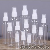 Chai Xịt Phun Sương 5Ml / 10Ml / 15Ml / 20Ml / 30Ml / 50Ml / 100Ml Đựng Nước Rửa Tay - Chai Lọ Nhựa Chiết Nước Hoa.