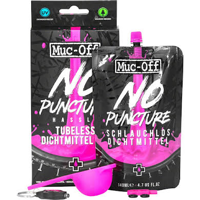 Muc-Off No Puncture Tire Sealant Kit 140ml Kit