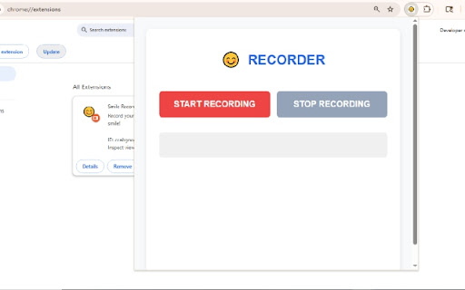 Smile Recorder