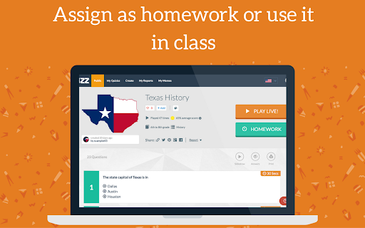 Assign as homework or use it in class 