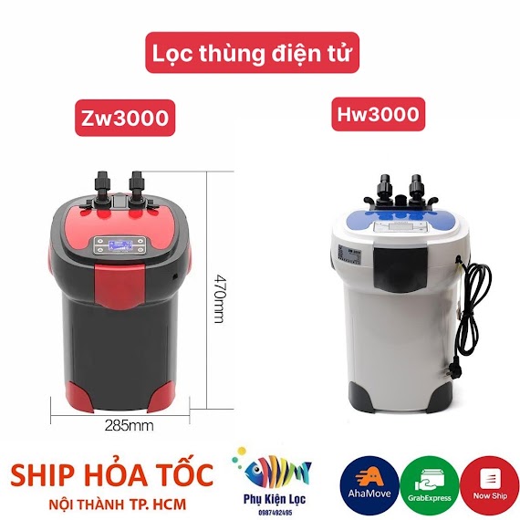 Lọc Thùng Điện Tử Sunsun Hw - 3000