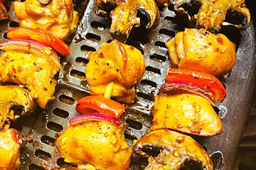 Air Fryer Chicken Teriyaki Kabobs
