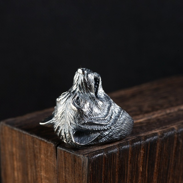 Anello in argento thai vintage S925 Intime, regolabile e chic. Perfetto per un look bohémien. Ottimo come regalo per donna.