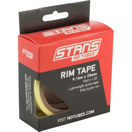 Stans No Tubes 33mm Rim Tape 10yd Roll