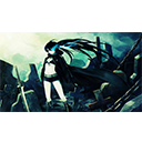 Black Rock Shooter 13 - 1366x768