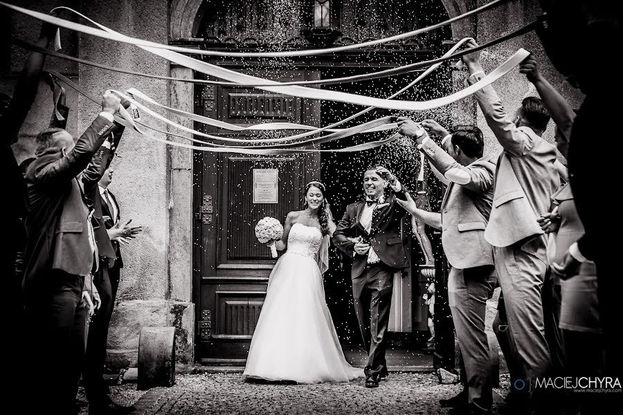 Fotografo di matrimoni Maciej Chyra (maciejchyra). Foto del 14 novembre 2017