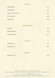 Saffron - Marriott Hotel menu 6