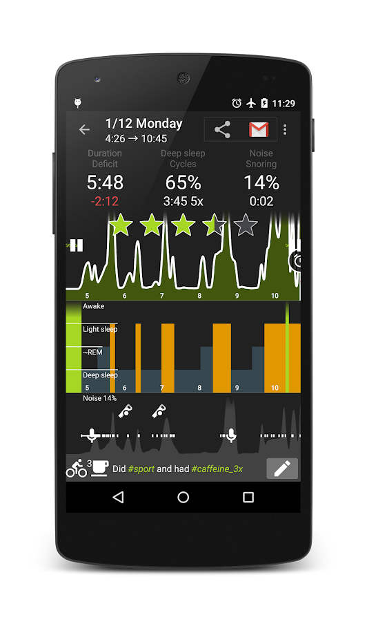 sleep as android wear os
