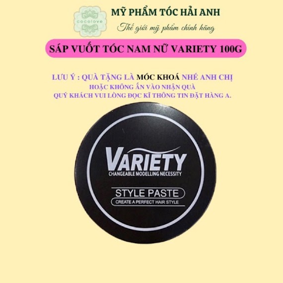 Sáp Vuốt Tóc Variety Matte Lasting 100G