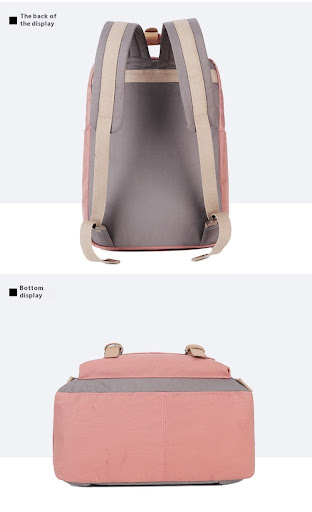 Title 2, Korean-style Canvas Schoolbag for Women Stylish...