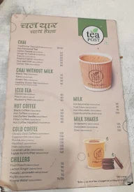 Tea Post menu 1