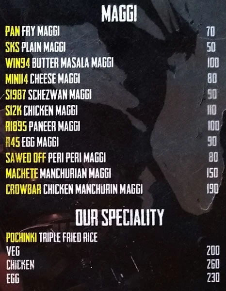 Pubg Maniacs menu 