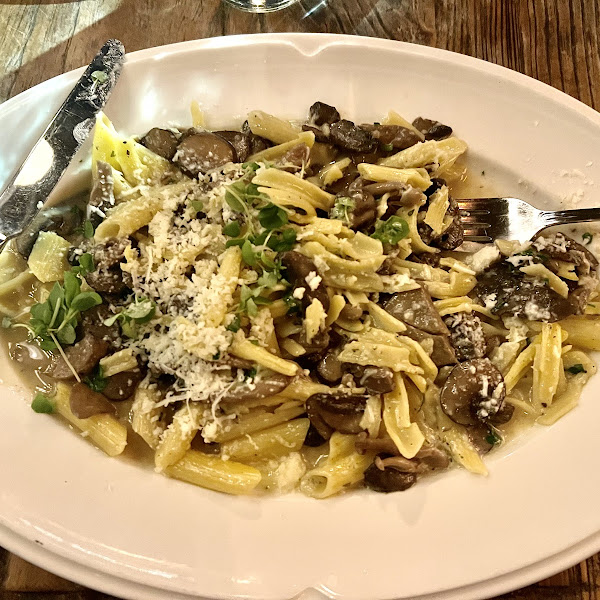 Gluten-Free Pasta at Louie Bossi's Ristorante Bar Pizzeria