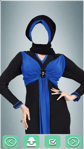 Burka Fashion Photo Suit