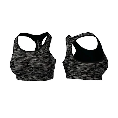 Cushy Sports Bra Black/Grey - s