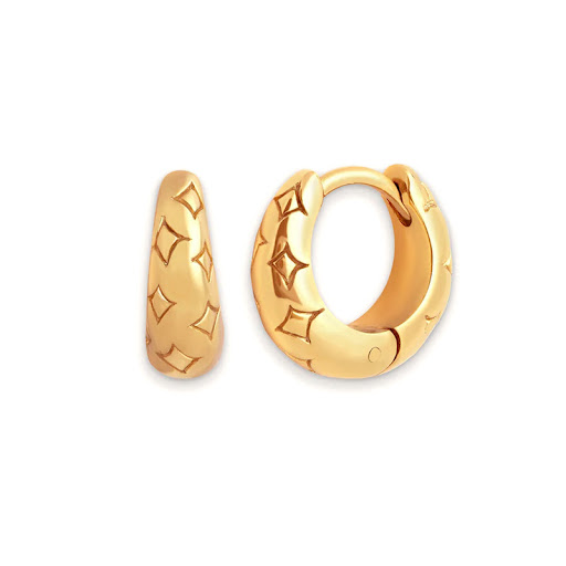 Title 9, European And American Fashion Punk Metallic Vin...