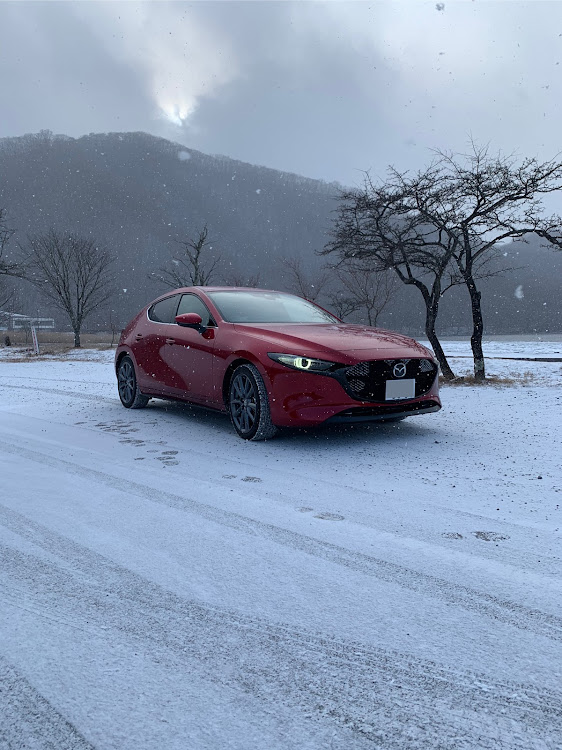 MAZDA3のMazda3・榛名山ドライブ・雪と愛車・謹賀新年2021に関するカスタム事例の投稿画像1枚目