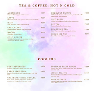 Zoca Cafe menu 1