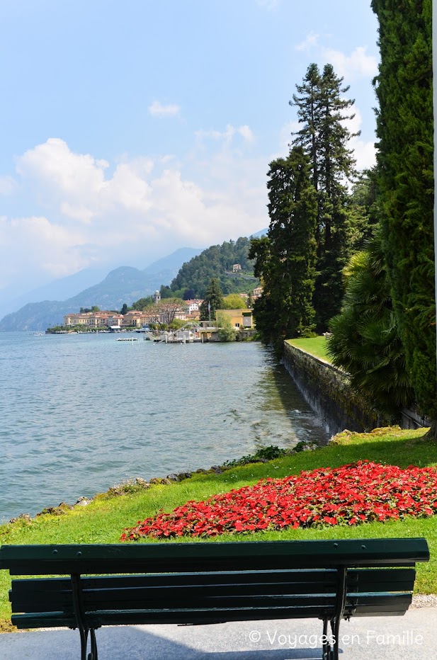 Lace de Côme, Bellagio, villa Melzi