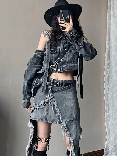 Title 2, Design Short Skirt Lace-up Leg Warmer Women – S...