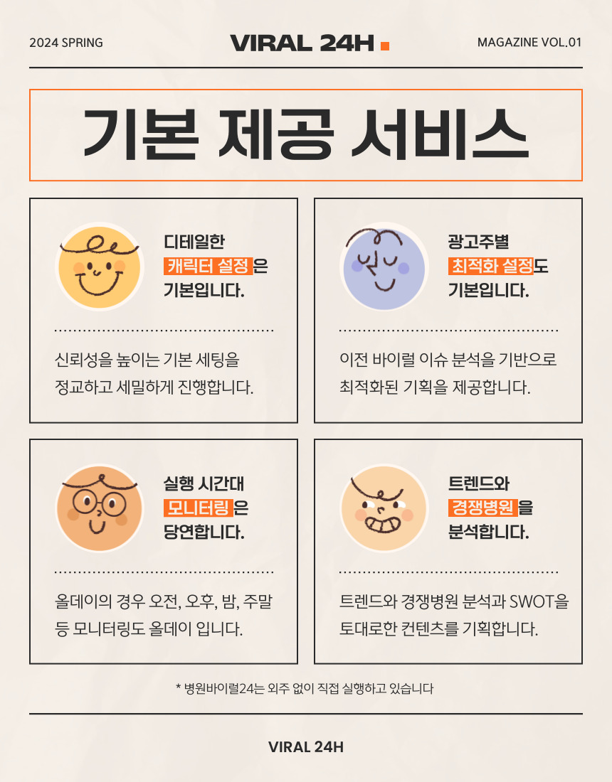 신뢰성을-높이는-기본-세팅을-정교하고-세밀하게-진행합니다.-광고주별-최적화-설정도-기본입니다.-실행-시간대-모니터링-은-당연합니다.트렌드와-경쟁병원-분석과-SWOT을-토대로한-컨텐츠를-기획합니다.