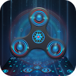 Cover Image of Herunterladen Animated Fidget Spinner Keyboard Theme 1.0 APK