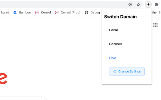 Domain Switcher