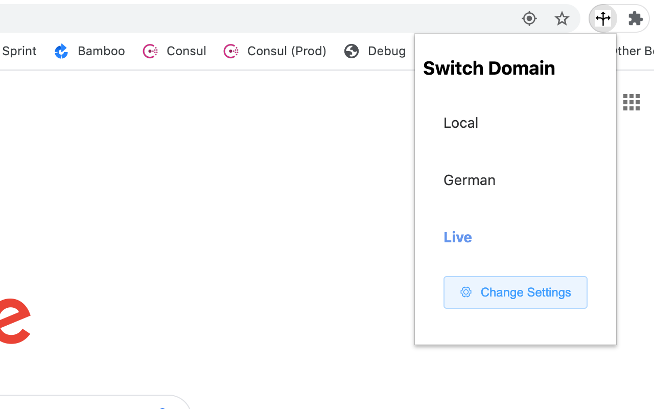 Domain Switcher Preview image 1