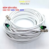 Dây Cáp Đồng Trục Liền Nguồn Bấm Sẵn 2 Đầu 20M