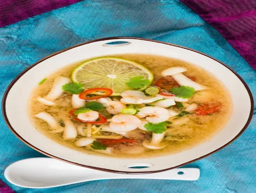 Seafood Sour And Pepper Soup