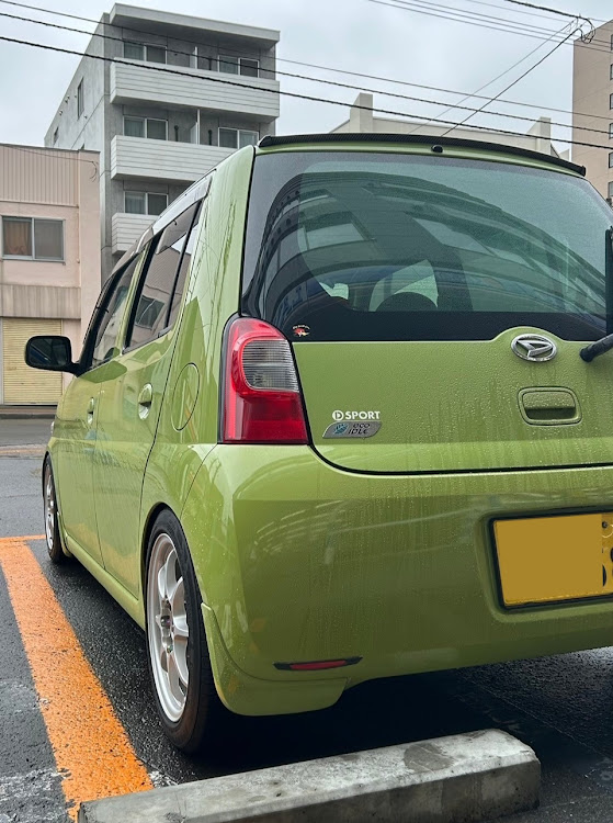エッセのちょいシャコタン・車高調整・L245S・コンビニ映え？に関するカスタム事例の投稿画像3枚目