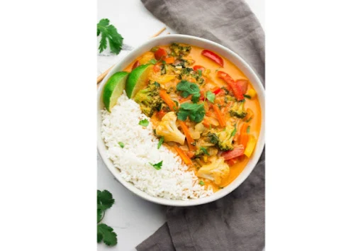 Veg Thai Red Curry Bowl