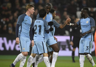 Kevin De Bruyne walst met Man City over West Ham in de FA Cup