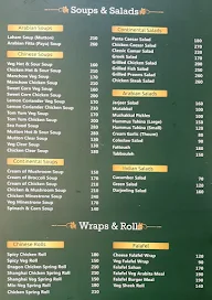 Bareerah Restuarant menu 1