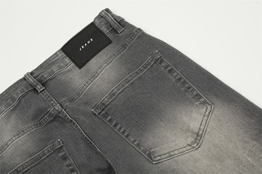 Title 8, Washed Wear White Lightning Gray Jeans. Comfort...