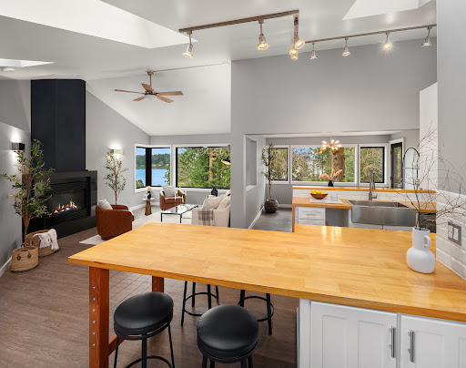 Maison contemporaine avec jardin et terrasse 5