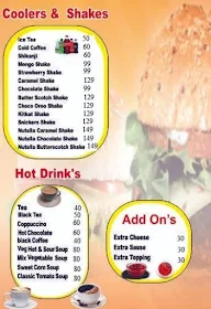 The Burger Mate menu 3