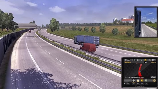 Heavy Truck Driving Simulator 3D: Realistic mobile Screenshot