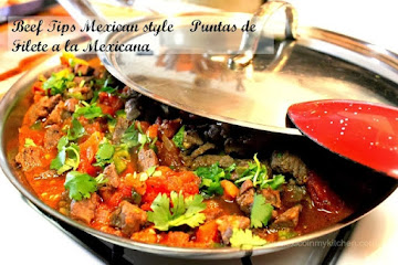 Beef Tips Mexican Style