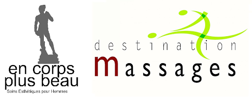 Destination Massages/En corps plus beau logo