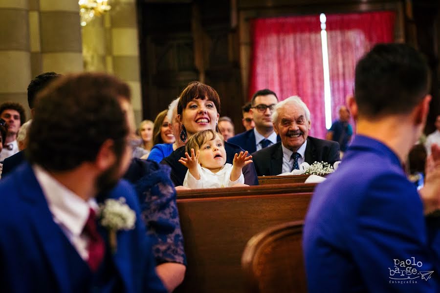 Wedding photographer Paolo Barge (paolobarge). Photo of 11 June 2019