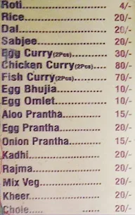 Shukla Shambhu Food Corner menu 1