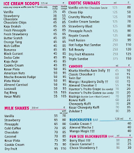 Havmor Ice Creams menu 2
