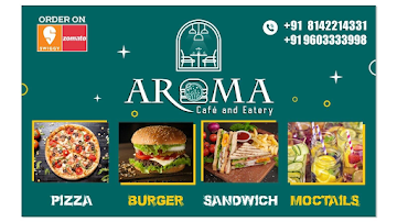 Aroma Cafe And Eatery menu 