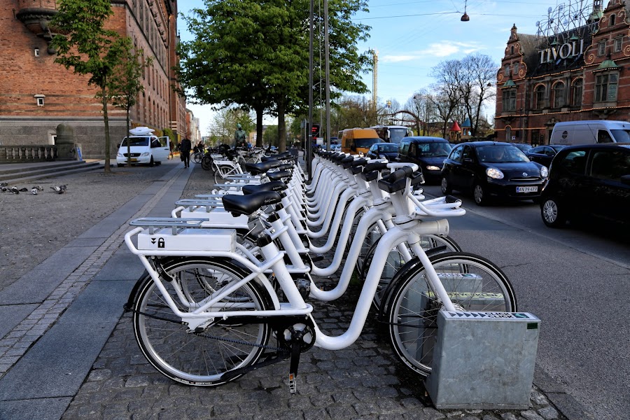 Rowery miejskie w Kopenhadze