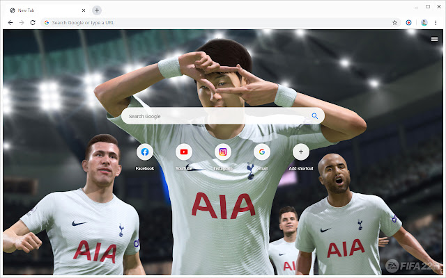 FIFA 22 Wallpapers New Tab