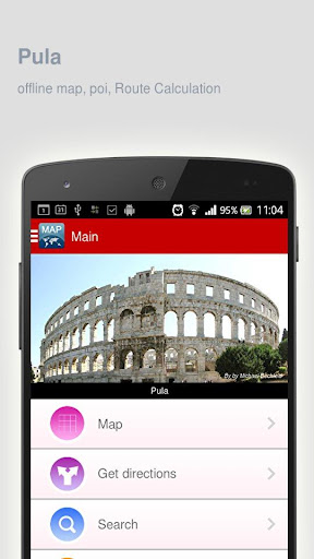 Pula Map offline