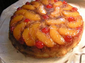 Peach Upside Down Cake - Dee Dee's